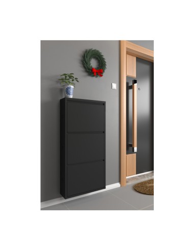 SCARPIERA 3A METALLO CM 50X15X104 NERO