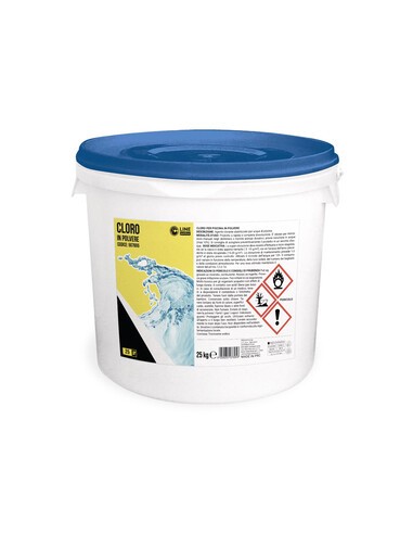 C CLORO PISCINA IN POLVERE 25 KG