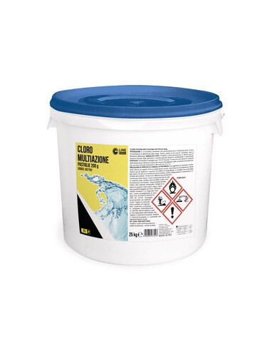 C CLORO PISCINA MULTIAZIONE PASTIGLIE 200G CF 25KG