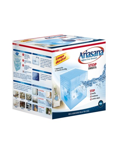 ARIASANA ASSORBIUMIDITA VASCHETTA + 2 RIC 450 G