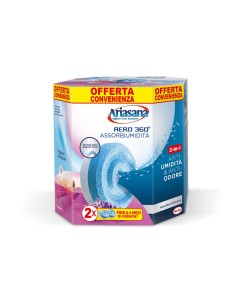 ARIASANA RICARICA AERO 360 TAB LAVANDA 2X450 G