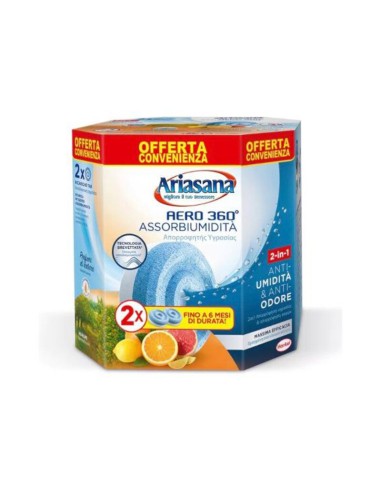 ARIASANA RICARICA AERO 360 TAB AGRUMI 2X450 G