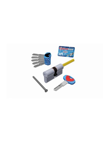 CILINDRO K1 SAGOMATO C/5CH+1C P/POM 30+30 CR SAT SECUREMME