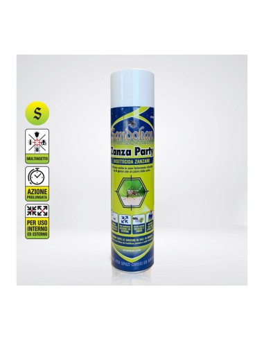 INSETTICIDA ZANZA PARTY 600ML
