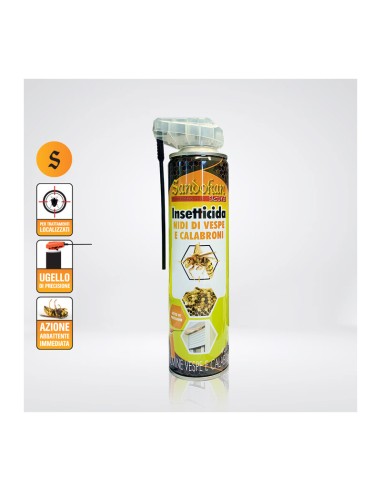 INSETTICIDA NIDI DI VESPE E CALABRONI 400ML