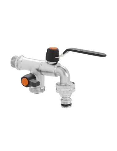 RUBINETTO 1/2 C/DEVIATORE METAL-JET  9625