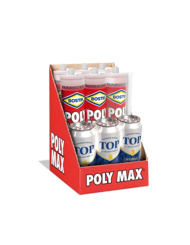 BOSTIK POLYMAX EXPO ORIGINAL CRISTAL 6 CART+3 BIRRE
