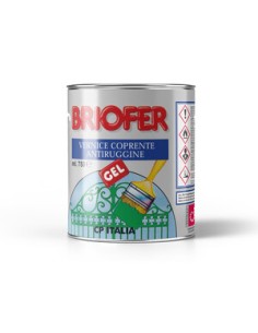 SMALTO BRIOFER ANTIRUGGINE GEL 0,75L TESTA MORO