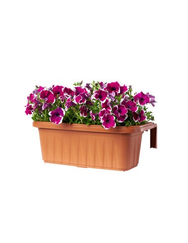 FIORIERA RONDINE 50X20X18,5CM 11L TERRACOTTA
