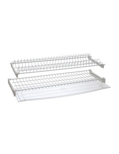 KIT COLAPIATTI C/VASCHETTA 76 CM CROMO