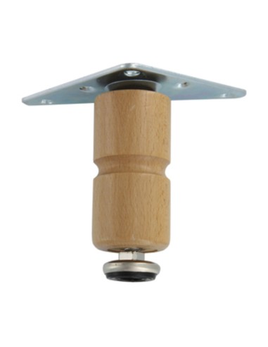 BL PIEDINO REGOLABILE LEGNO 100 MM CHIARO 4 PZ