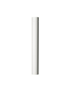 TUBO P/STUFA H 100 CM D 10 CM BIANCO