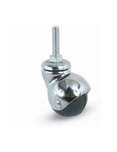 BL RUOTA MOBILE D 50 MM  A CUFFIA 165/B PERNO 2 PZ