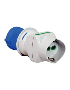 FME 73.090 ADATTATORE CEE 2P+T-2 SCHUKO/BIP 220V IP44