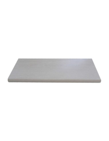 MENSOLA ARREDAM. ROVERE SBIANC. 20X1,8X60 CM