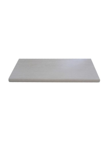 MENSOLA ARREDAM. ROVERE SBIANC. 20X1,8X40 CM