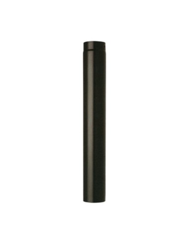TUBO PLUS PORCELLANATO H 100 CM D 20 CM NERO OPACO