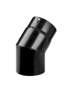 GOMITO PLUS PORCELLANATO 45 D 20 CM NERO OPACO