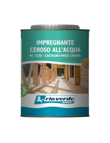 RIOVERDE RC 1230 IMPREGNANTE CEROSO 0,750 NOCE CH.