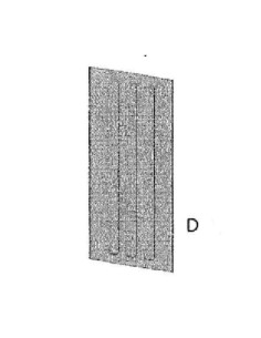 R FIANCO Dx2 x PATTUMIERA 2 ANTE CM. 68X37X90H ART PLAST