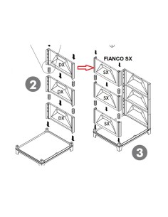 R FIANCO SX X KIT LAVATOIO RESINAANTIACIDO