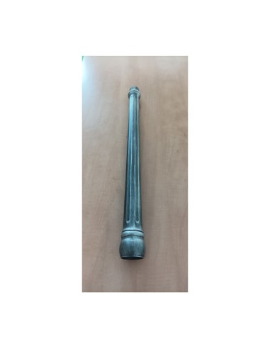 R PALO SUPERIORE X LAMPIONE NEW YORK H CM.200 A 2 LUCI GRIGIO