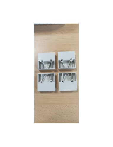 R PIEDI X ARMADIO MULTIUSO C/SPECCHIO 1C+6R CM.72X37X195 B/CO CEMENTO