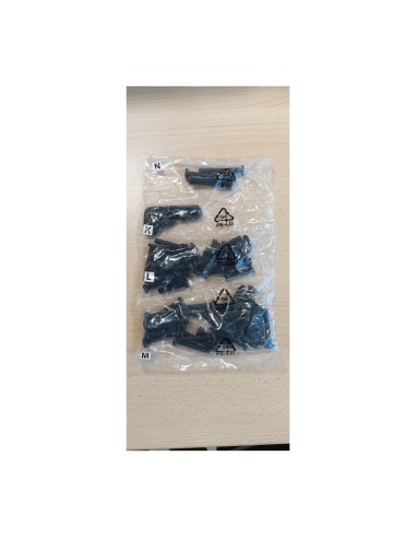 R KIT MONTAGGIO X INDUSTRIAL TAVOLO + 4 SEDIE METAL/QUERCIA