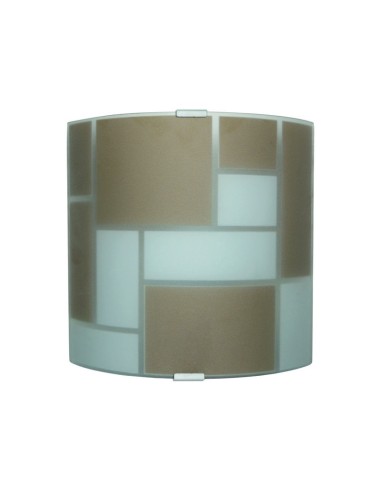 APPLIQUE DORA 1XE27 MONT ARGENTO VETRO BIAN MARR
