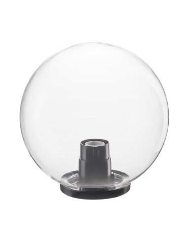 GLOBO TRASPARENTE D 30 CM C/BASE E27