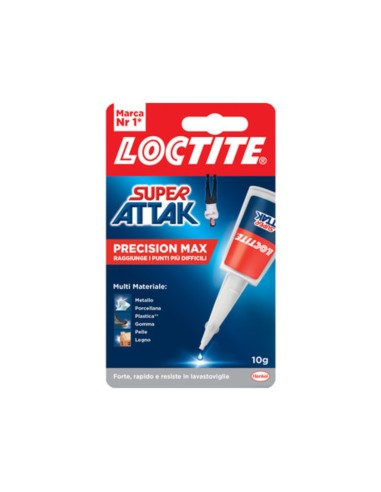 ADESIVO SUPER ATTAK PRECISION MAXI 10 G