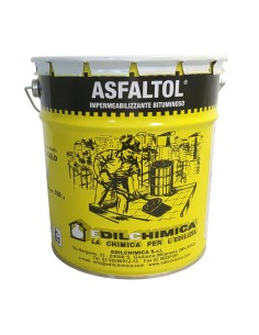 ASFALTO A FREDDO ASFALTOL DA 6,0 KG IMPERMEABILIZ