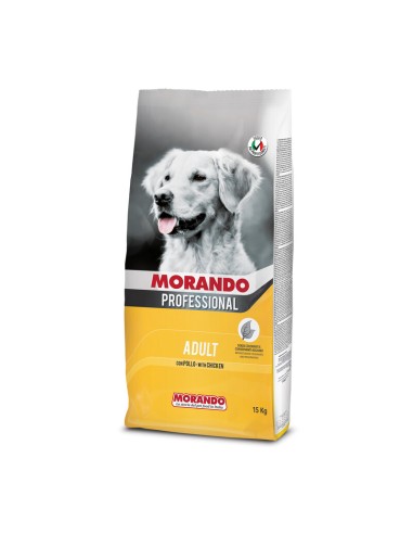CIBO CANE MORANDO 15 KG ADULT POLLO