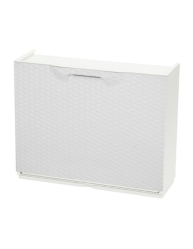 SCARPIERA MODULARE 51X17,3XH41 CM EFF RATTAN BCO