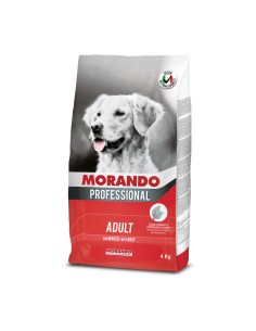 CIBO CANE MORANDO  4 KG ADULT MANZO