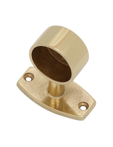 BL FINALE TUBO CORRIMANO OTTONE LUCIDO D 30 MM