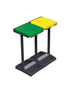 PATTUMIERA PORTASACCHI A DUE COPERCHI