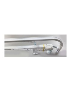 SCORRITENDA ESTENSIBILE SIRIO KIT 120/215 CM BIANCO