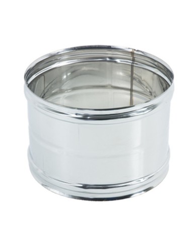 RACCORDO INOX ATTACCO FF D 22 CM