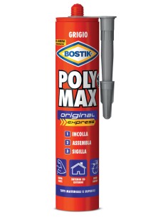 BOSTIK POLYMAX ORIGINAL 425 G GRIGIO CARTUCCIA