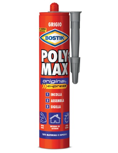 BOSTIK POLYMAX ORIGINAL 425 G GRIGIO CARTUCCIA