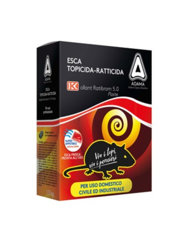 ESCA TOPICIDA FRESCA RATIBROM 5.0 CF 3 BS DA 500 G