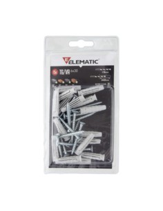 ELEMATIC TASSELLO T6 VA  5X25 C/VITE CONF. 100 PZ