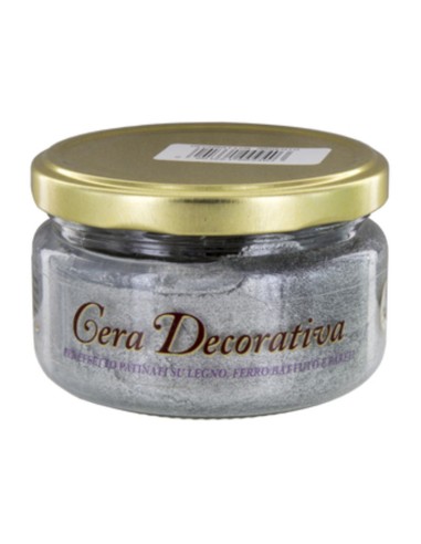 CERA DECORATIVA NOVECENTO 200 ML ARGENTO
