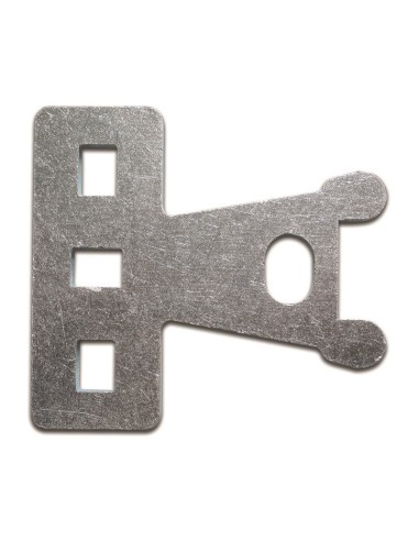 PORTALUCCHETTO PIANO VERTIC ACC ZINC 8X110 MM