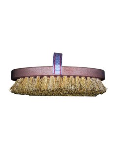 BRUSCA IN FIBRA NATURALE C/SUPPORTO IN LEGNO