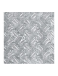 LAMIERA 37150 STRIATA ALLUMINIO 12X100X0,15 CM