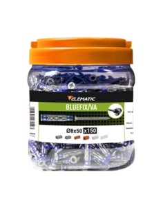 ELEMATIC TASSELLO BLUEFIX VA 8X50 C/VITE BARAT 150PZ