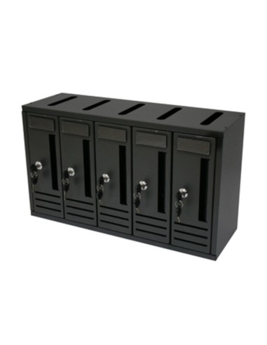 CASSETTA POSTALE COMPO 5 52X18X30 CM ANTRACITE