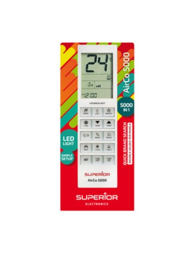 TELECOMANDO CLIMATIZZATORE UNIVERSALE SUPERIOR
